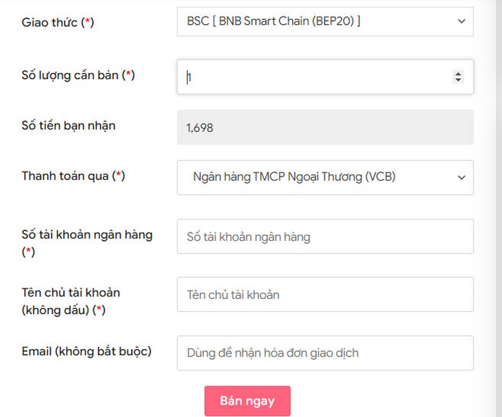 Bán DogeCoin trên sàn MuaBanUsdt.IO